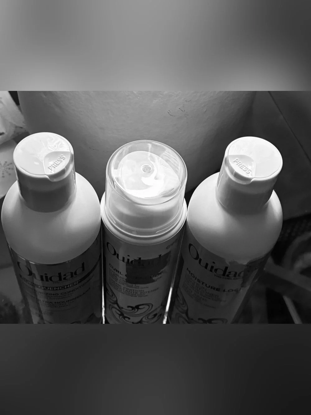 Ouidad Curl Quencher 3 Pc Bundle Conditioner Curl Crème Leave-In NEW